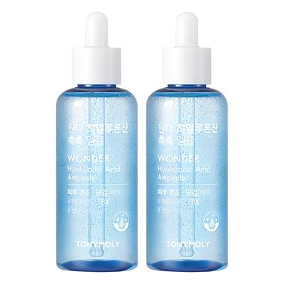 Wonder Hyaluronic Acid Moist Ampoule Deep Hydration Serum 100ml X2