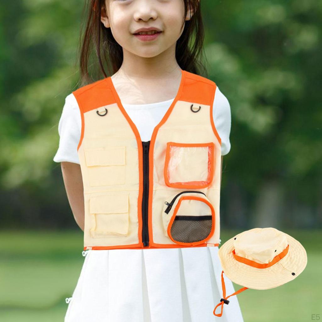 Kids Explorer Costume Kit hat Cosplay Costumes for Children