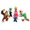 Bros 5-18Pcs/Set Pvc Action Figure Toys Dolls Model Set Luigi Yoshi Donkey Kong Mushroom Holiday Gifts For Kids Adults Children's Birthday Gift