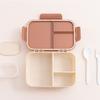 Leak-Proof Bento Lunch Box Plastic Lunchable Snack Containers  School Kids Office Worker
