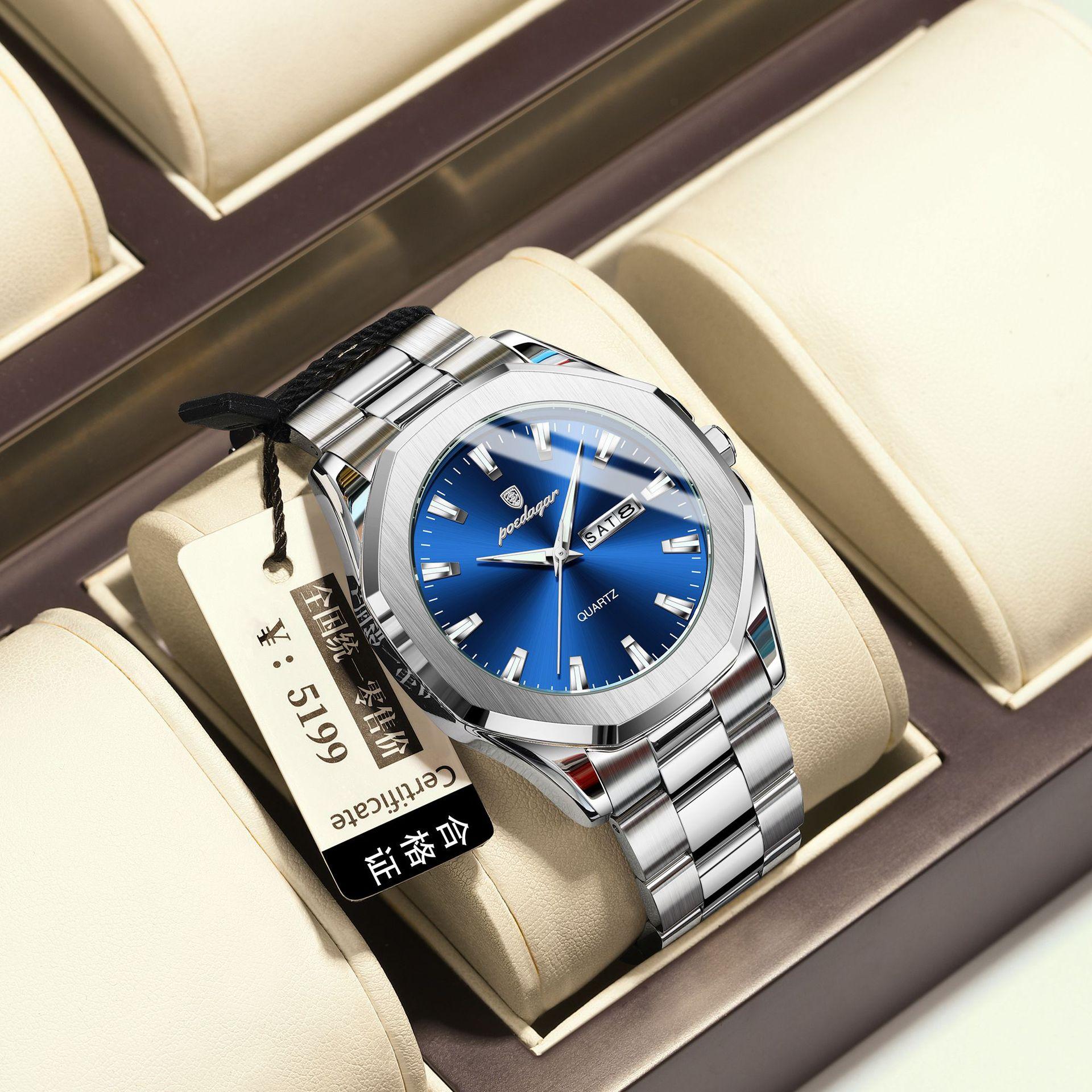 Fashion Men S Watch Waterproof Business Quartz Watch
