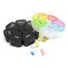 Portable Weekly Pill Box Organiser 7 Day Pill Box Organizer Muti-funciton Moisture Proof Portable For Travel Outdoor Indoor