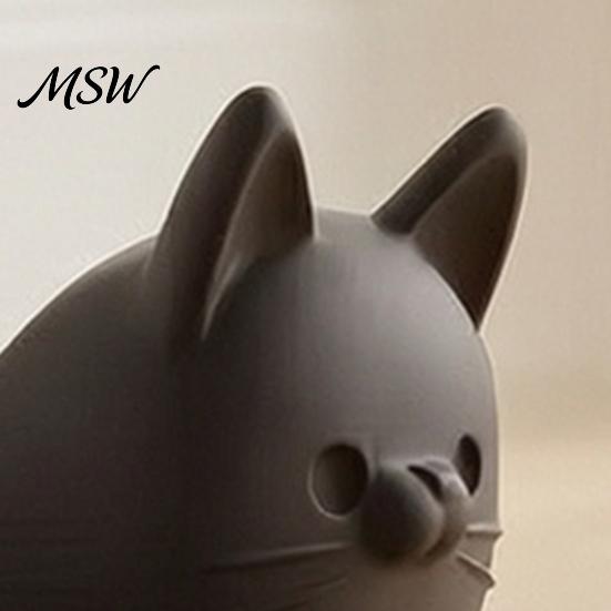 Boden-Türstopper 3D-gedruckter liegender Katzen-Türstopper, Dekorative Kätzchen-Keile, Tierischer Anti-Rutsch-Teppich-Türstopper für Zuhause Wohnzimmer Schlafzimmer Form