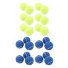 12 Pack Tennis Balls Rubber Felt Pressure Training Tennis Balls Practice Balls with Storage Bag for 