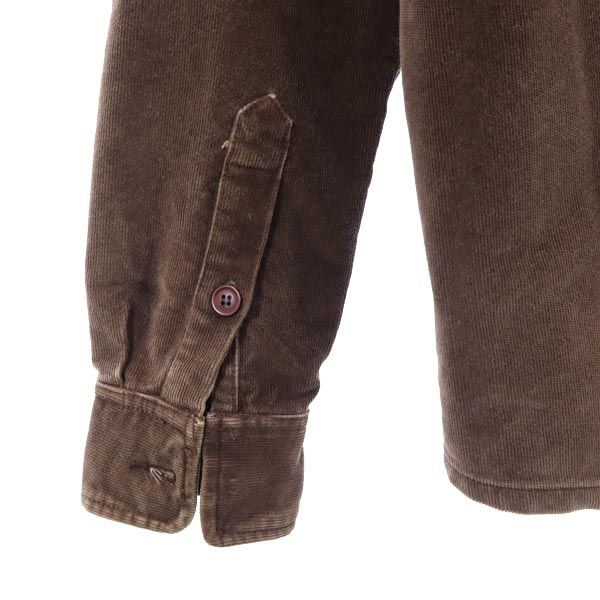 freshjive Long sleeve Corduroy shirt M tea Men's Used