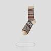 Female Spring and Autumn Retro National Wind Tube Cotton Socks