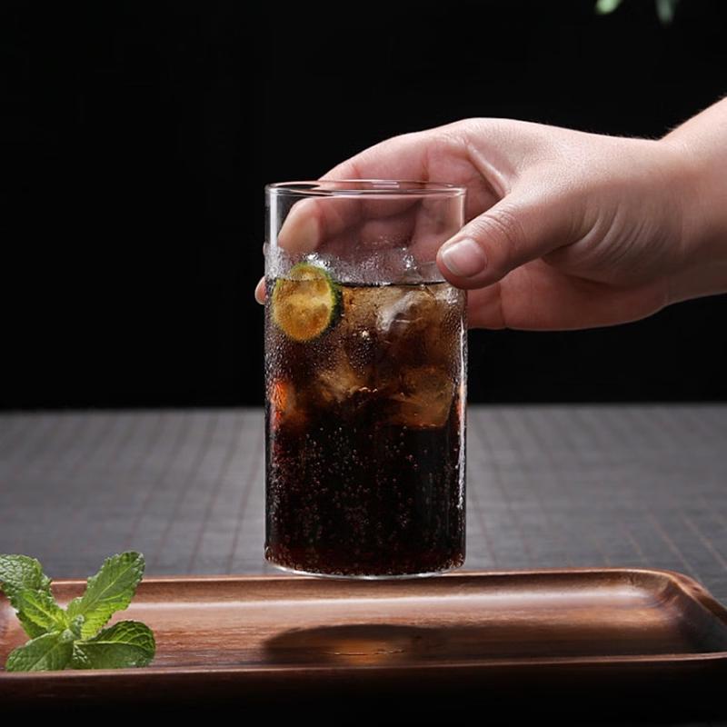 Heat-Resistant Borosilicate Glass Water Cup