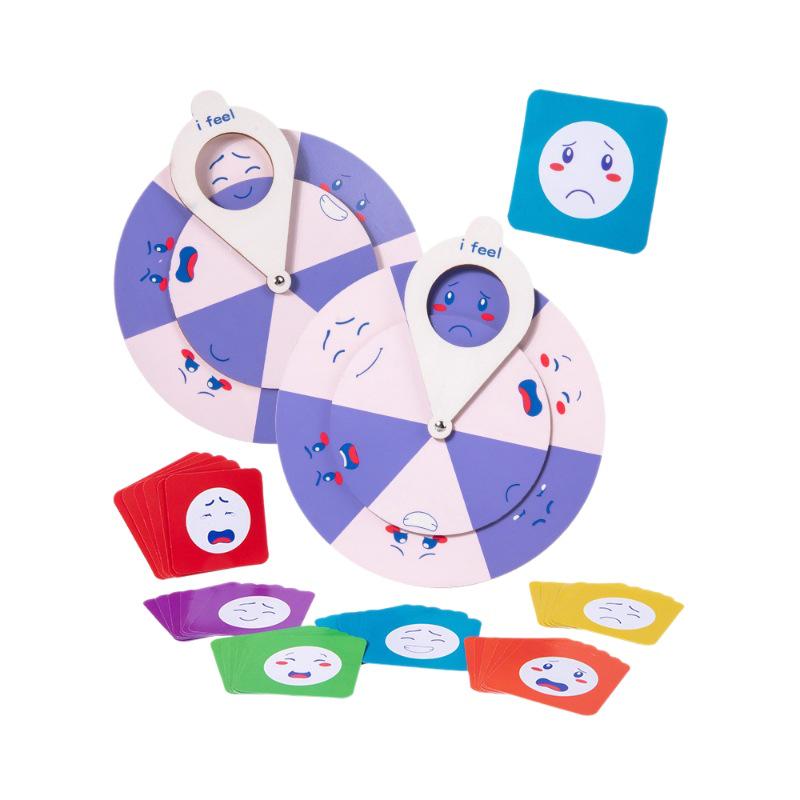 Toddler Brain-Teaser: Wooden Face-Changing Game for Early Education & Parent-Child Interaction