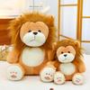 PP Cotton Lion Plush Toys Fluffy Forest Animals Stuffed Doll  Children Girl