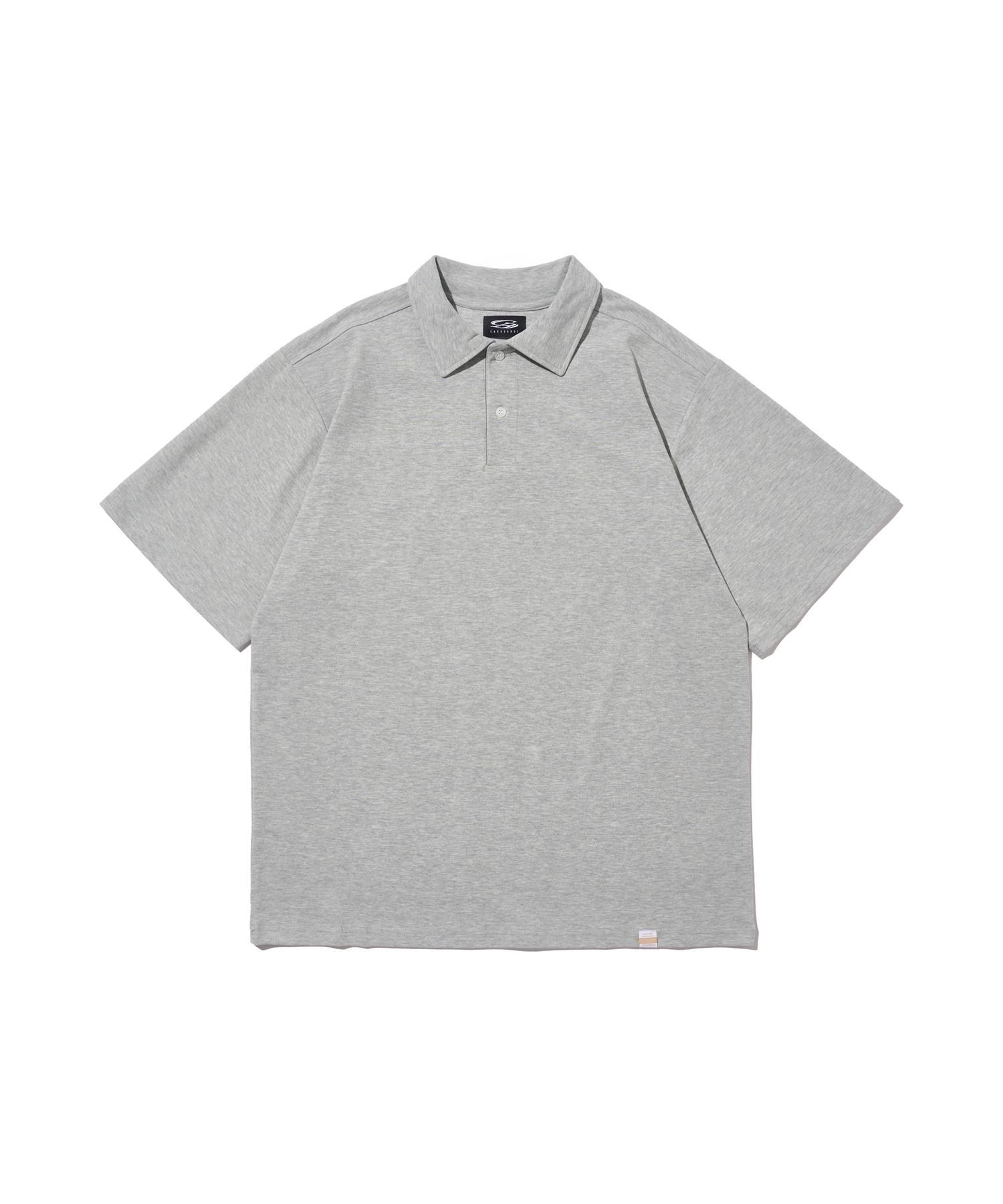 Cargo Bros Sorona Basic Collared Short Sleeve T-Shirt (Gray) Free
