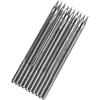 Shoe Repairing Machine Needle, Hand Shoes Repair Tool Accessory Leather Cobbler Sewing Needles Small Heavy Duty Replacements Spare Parts Silver
