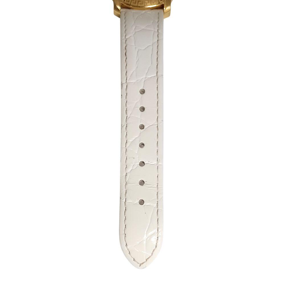 Used VERSACE Vanity Quartz Men's Watch Genuine / C1187