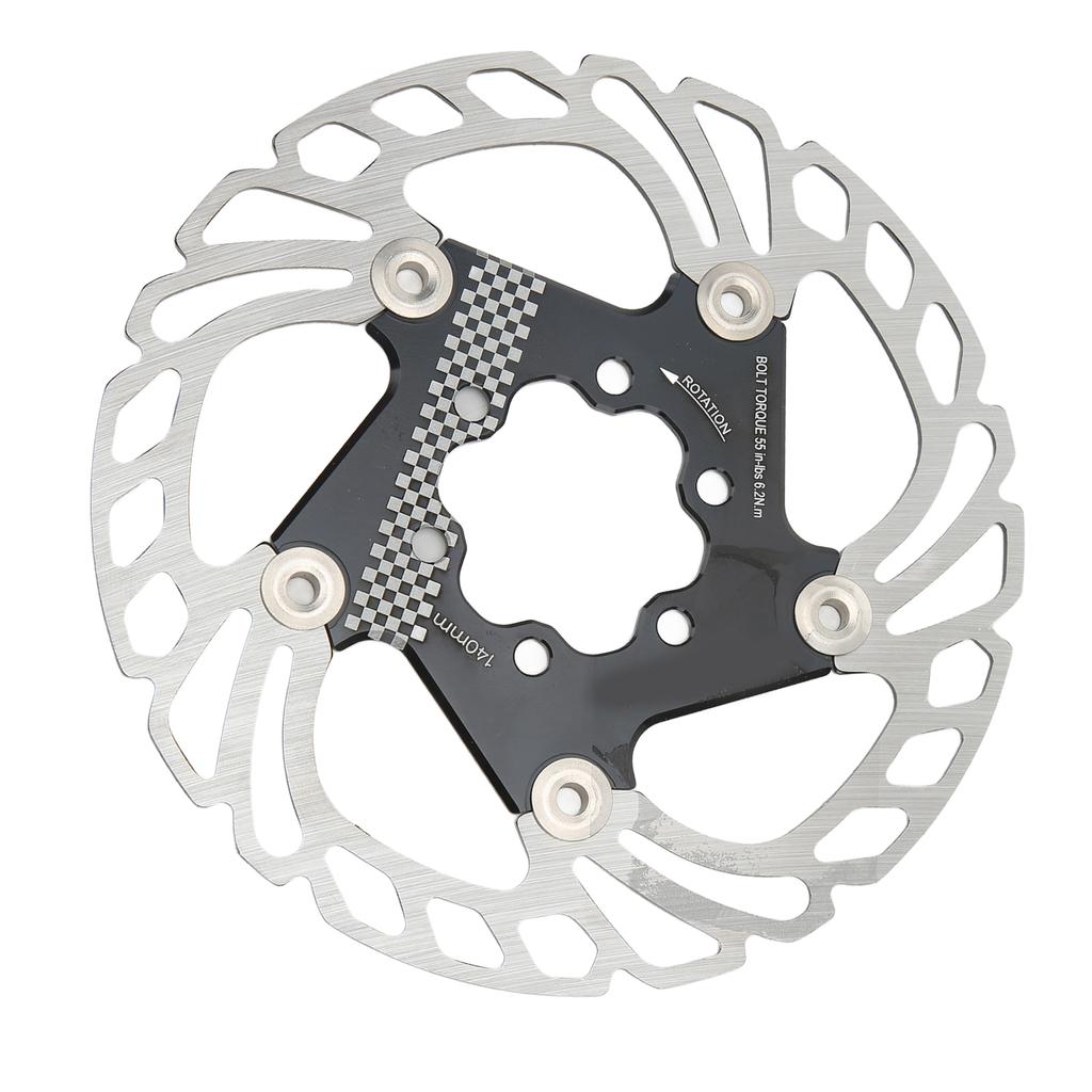 Bike Floating Brake Discs with with 6 Bolts Heat Dissipation Mountain Bike Brake Rotor140MM