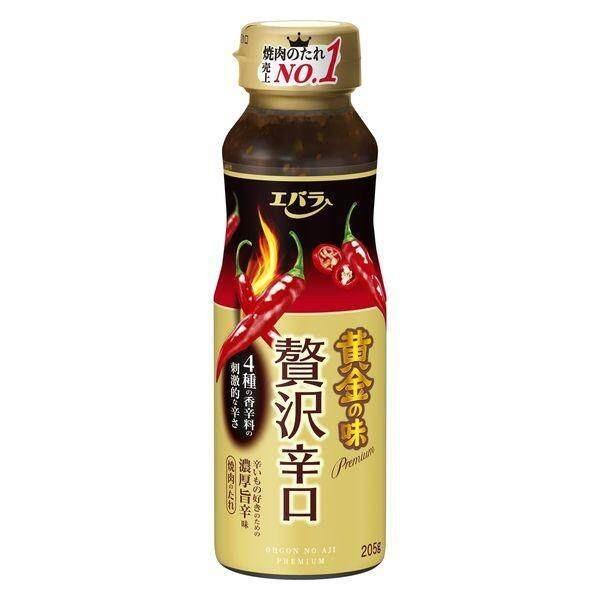 Ebara Ogon No Aji Yakiniku Sauce Thick Roasted Sesame 360g / Luxury Spicy 205g / Yummy Garlic 360g