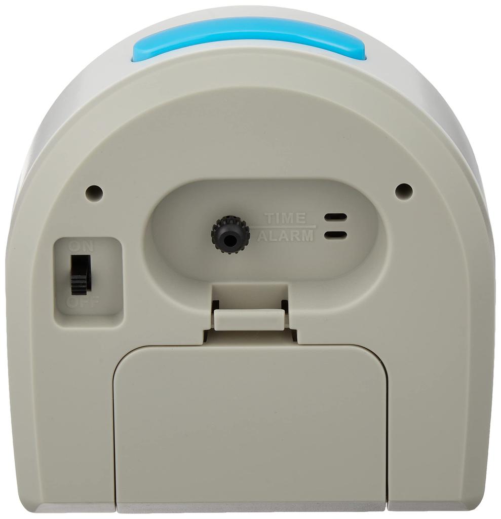 Seiko Clock Alarm Clock Character Pocket Monster White Pearl CQ422W 130×127×71mm