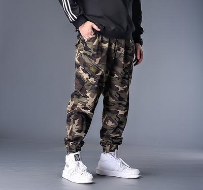 \7xl 6xl 5xl Militär Camo Hosen Männer Lose Baumwolle Armee Hosen Hip Hop Cargo Camouflage Hosen Männer