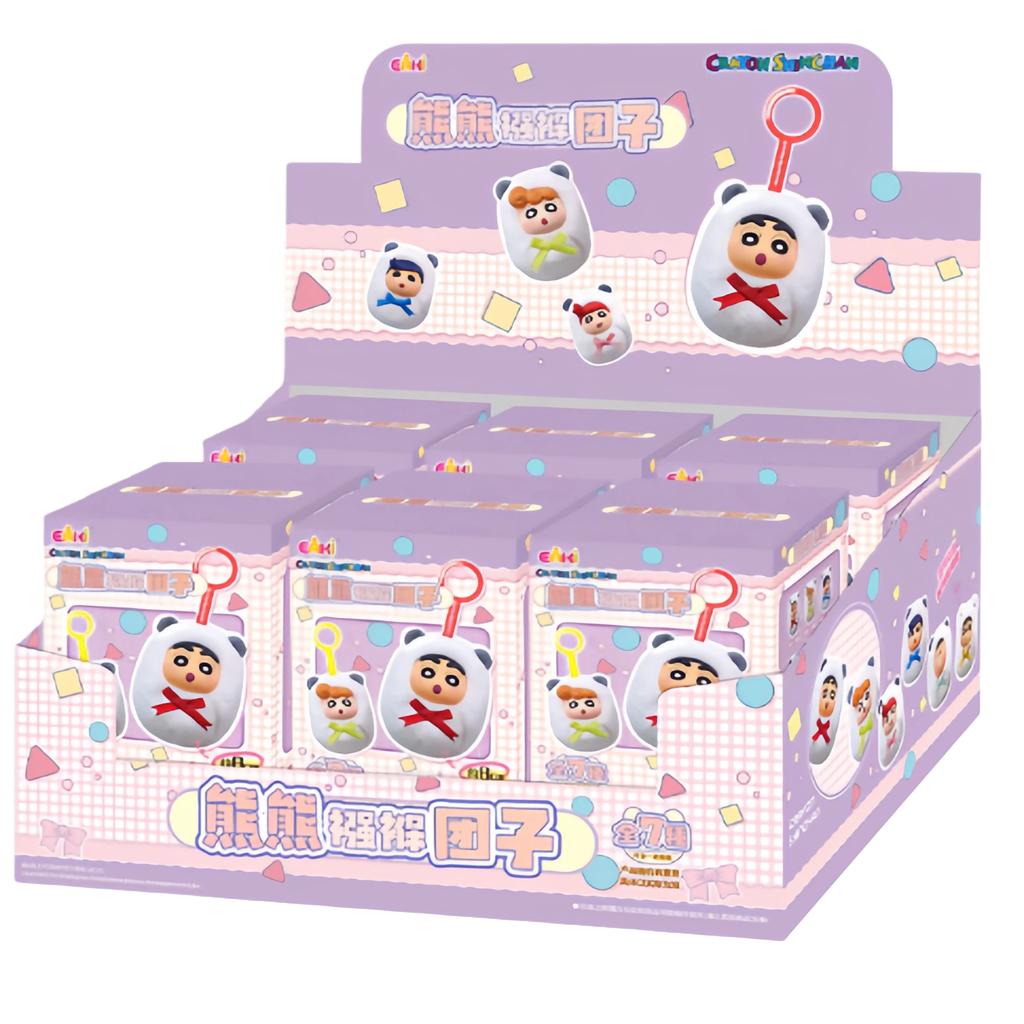Neue Eaki Original Crayon Shin-Chan Anime Figur Blind Box Plüschpuppe Schlüsselanhänger Anhänger Modell Spielzeug Für Kindergeburtstagsgeschenk