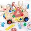 Children's Wooden Toolset: Multi-functional Nut & Bolt Assembly Educational Toy