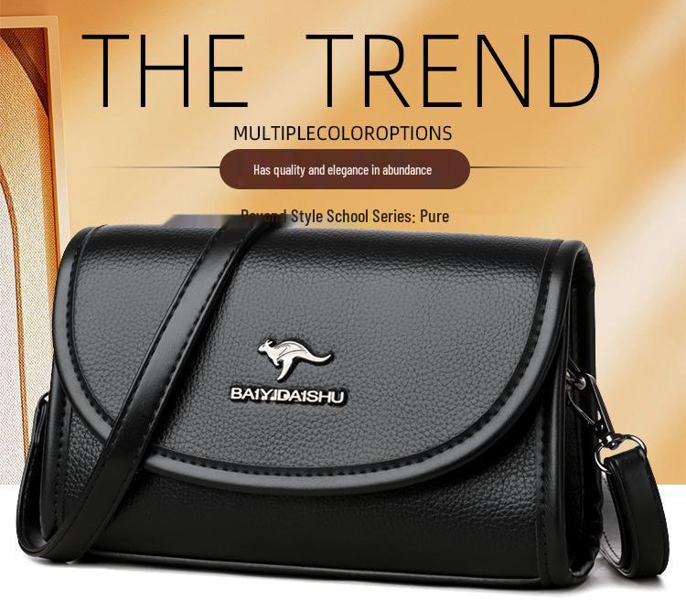 Wszechstronna damska torba crossbody - Wysokiej jakości tekstura (2025), Modny Prosty Design, Torba na Jedno Ramię i Mała Kwadratowa Torba do Dojazdów