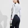 Fila Golf Series Color Block Casual Pullover Long Sleeve Knit Sweater Women Sweater Jade-White A11W415402F-WT