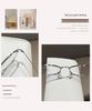 Men's Anti-Blue Light Metal Frame Reading Glasses: High-Definition, Youthful Style, Premium Quality for Middle-Aged and Elderly.