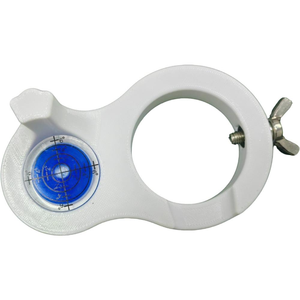 Portable Drill Spirit Level Small Circular Drill Leveler Assistant for Spirit Level Use 48 mm синий