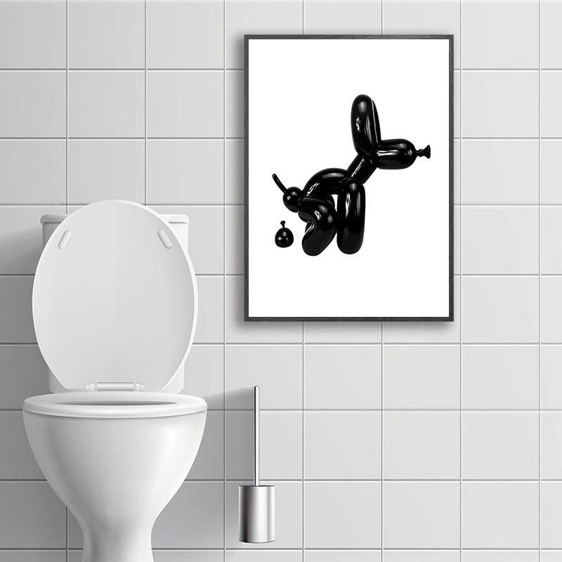 Baño WC Bling Póster Papel Higiénico Moda Sexy Mujer Impresión Pintura Lienzo Arte de Pared Imagen Moderno Lavabo Decoración del Hogar