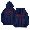 Felpe con cappuccio da donna Felpe moda autunnale Stampate Casual Manica lunga Felpa larga Felpa con cappuccio autunnale