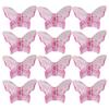 Jelly Colour Butterfly Hair Clip Women Korean Girl Group Fashion Shark Clip Hair Accessories