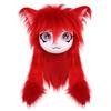 Plush Fursuit Cat Head: Wearable Cute Lolita Cosplay with Ears