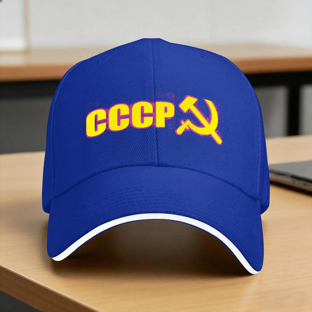 CCCP Logo Baseball Cap Outdoor Sport High Quality Trucker Hat Women Unisex Casual Design Baseball Caps