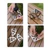 Coffee Drip Rack Outdoor Camping Portable Stainless Steel Folding Funnel Filter Cup Coffee Stove Coffee Residue Filter
