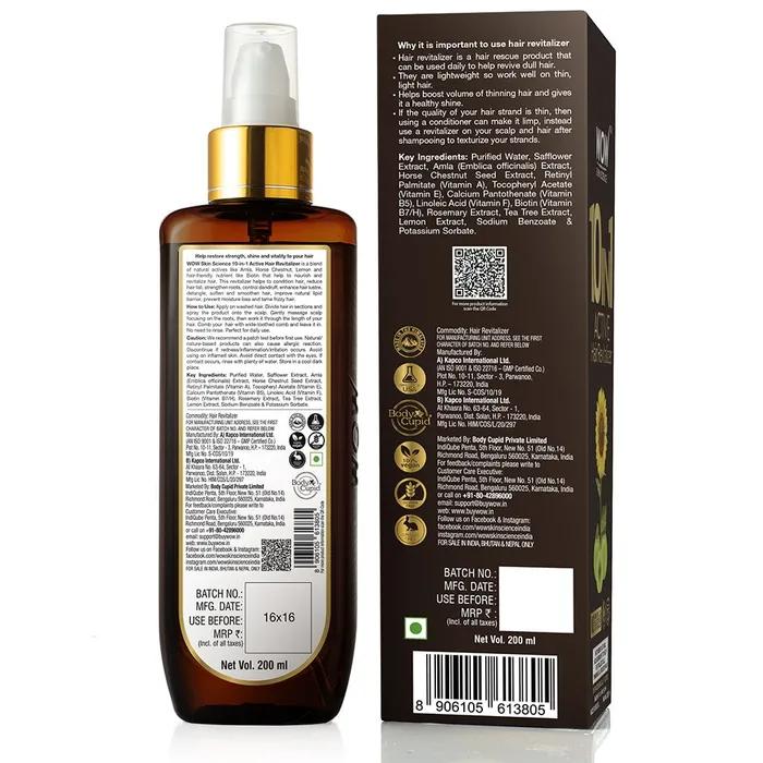Wow Skin Science 10-in-1 Active Hair Revitalizer 200ml