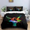 Exquisite Fashion M-Michael-Jackson Printing Bedding Set Duvet Cover Comforter Bed Youth Kids Girl Boys Birthday Gift