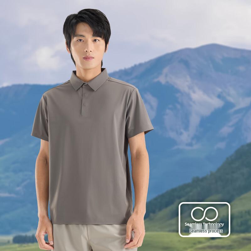 

Vepeal Men s Seamless Short-Sleeve Polo Shirt VTX-162 4XL