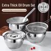 Naijiang 304 Stainless Steel Oil Filter Pot Set