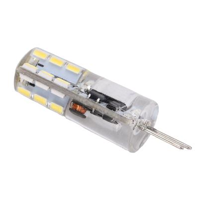 Żarówka G4 24LED 2W 200LM Bi Pin Światło bez możliwości przyciemniania do żyrandola AC DC 12V(Zimna biel