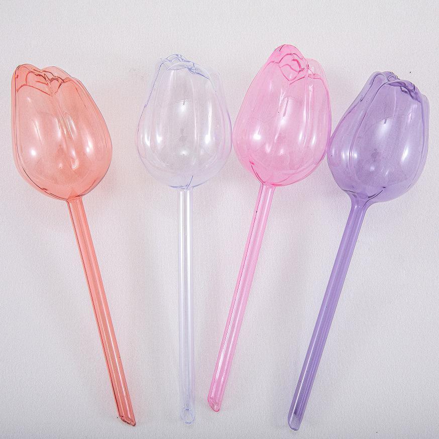 Tulpen Vogel Glas Automatischer Tropfbewässerungs-Timer – Verstellbares Gartengerät