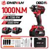 ONEVAN 1000N.M Brushless Electric Impact Wrench 1/2" Cordless Screwdriver Torque Wrench Power Tool For Makita 18V Battery Pin