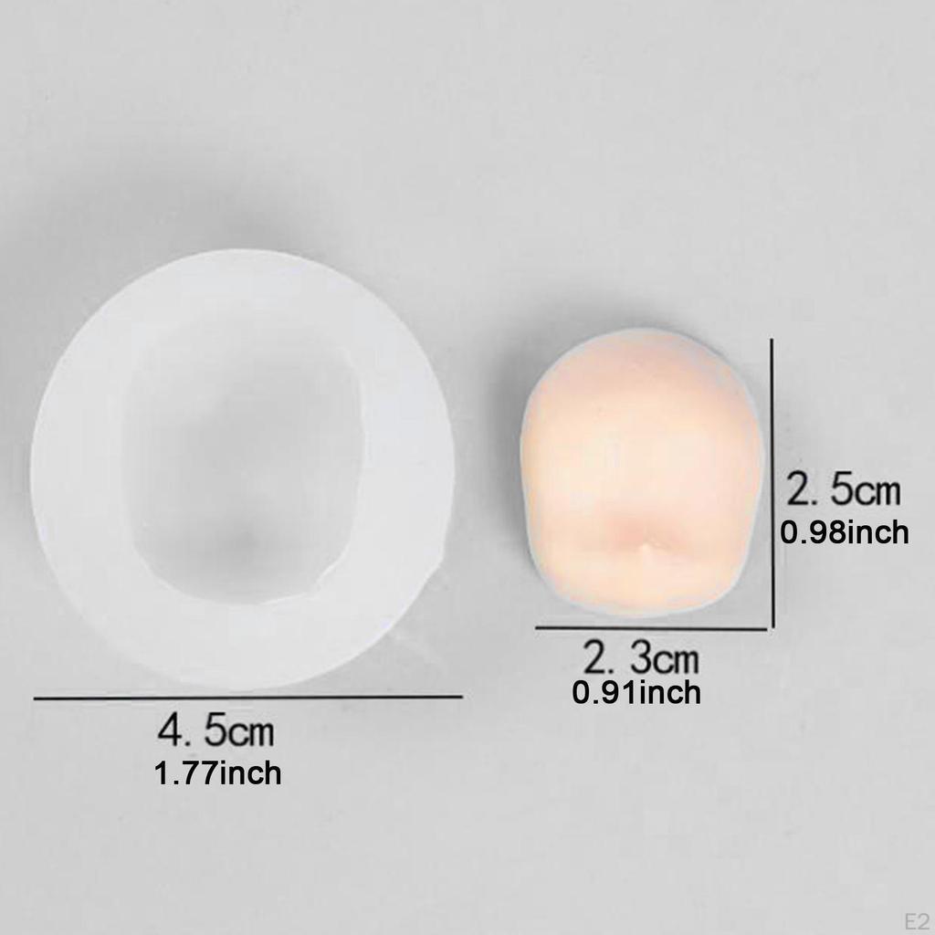 Doll Face Epoxy Resin Multipurpose for Fondant Cake Decoration