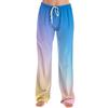 Women's Fashion Loose Casual Gradient Printed Casual Pants