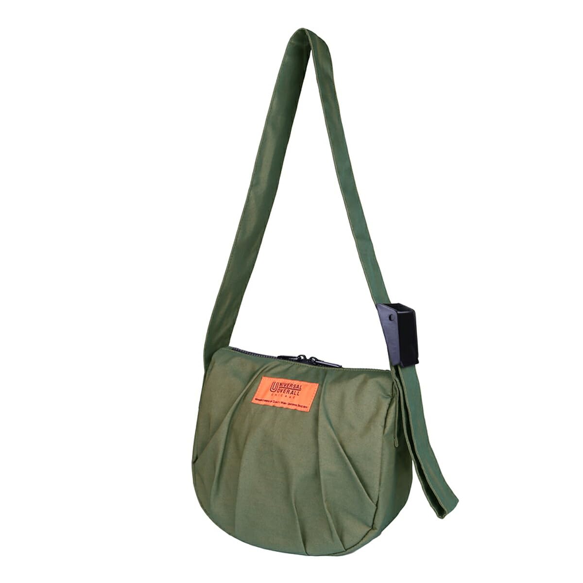 

Shoulder Bag Hobo Bag Large Capacity Gabardine Logo [Universal Overalls] (KHA)