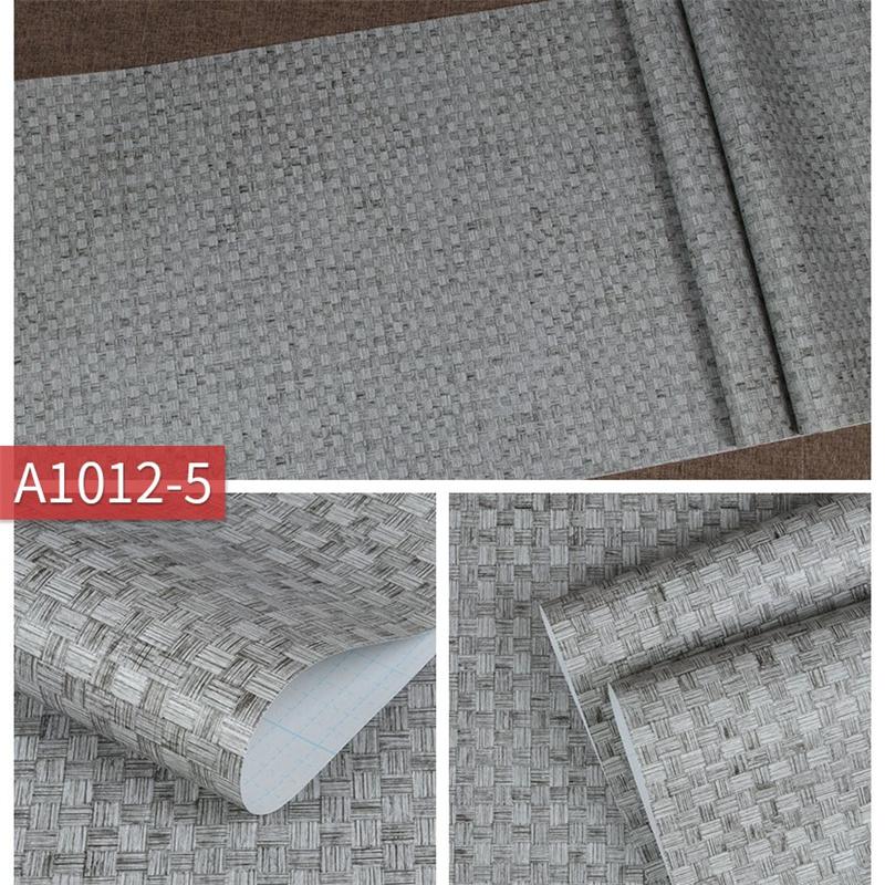 Simple 3D Stripes Self-Adhesive Waterproof Wallpaper Wall Decor Desk & Furniture DIY Removable Stickers