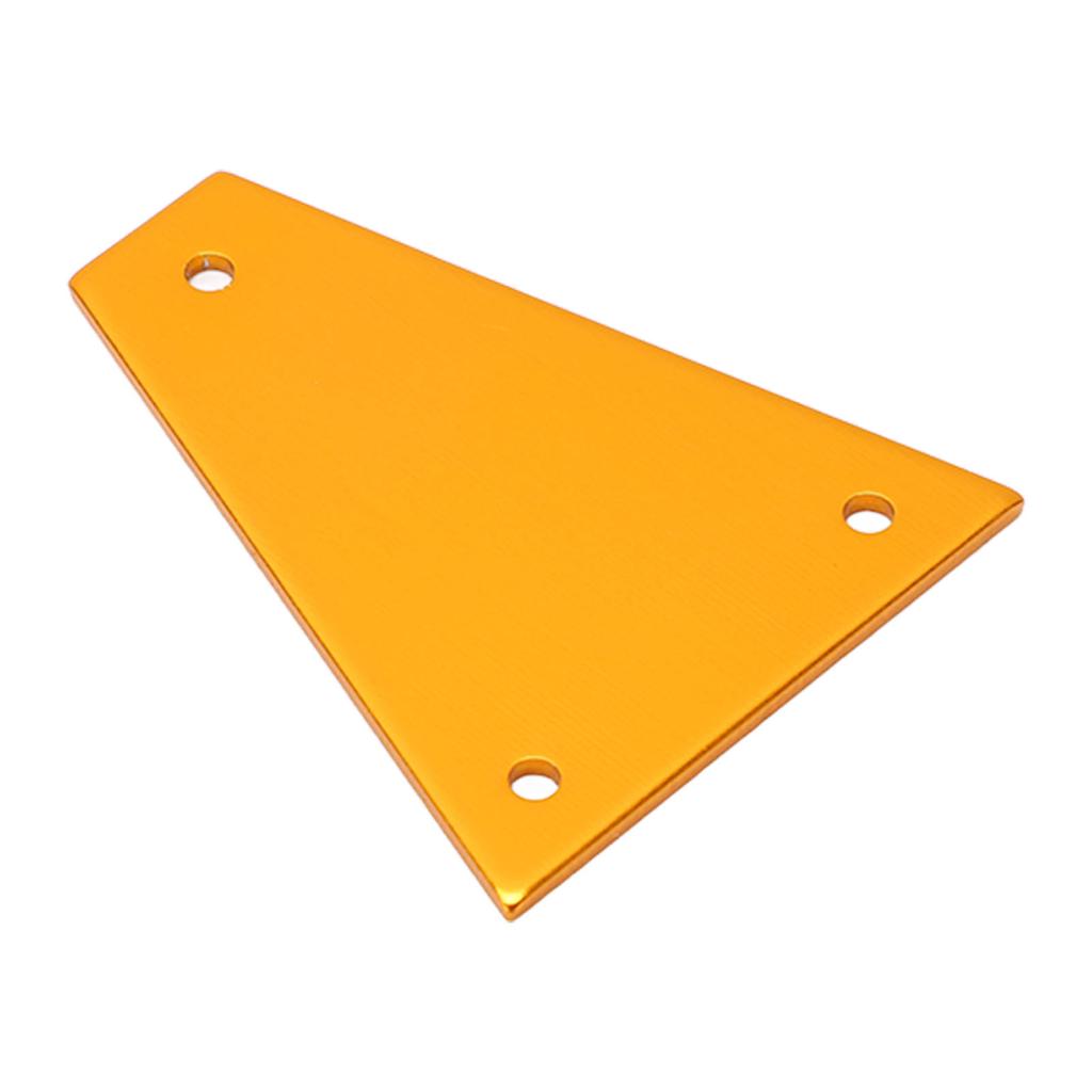 Guitar Truss Rod Cover Plate 3 Hole Metal Iron Electric Guitars Parts Accessories Golden