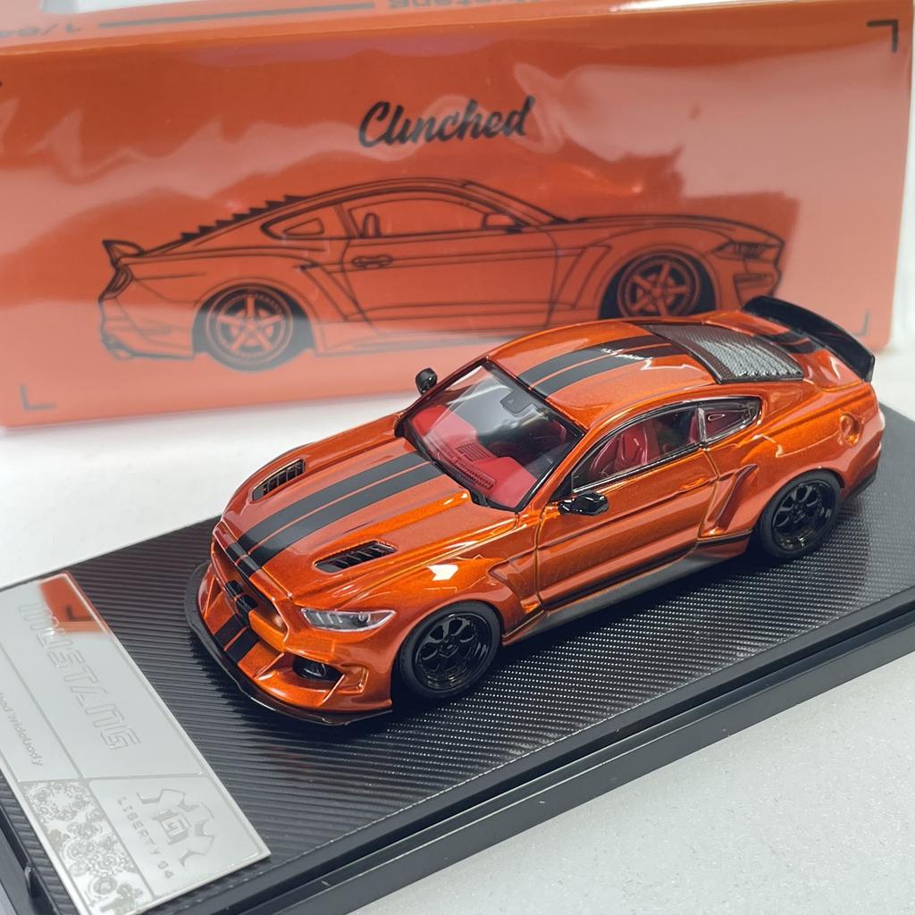 Liberty 1/64 Mustang GT Clinched Alloy Car Diecasts & Toy Vehicles Car Model Miniature Scale Model Car For Children