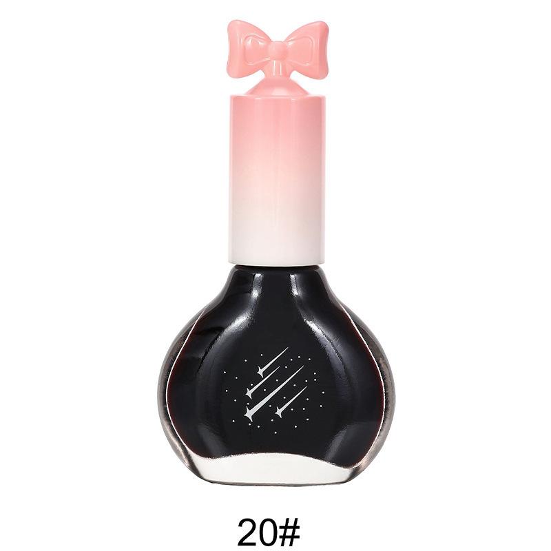 Nail Polish No Bake Oily Fast Drying Non-tearable Nude Color Long Lasting Waterproof Nail Polish