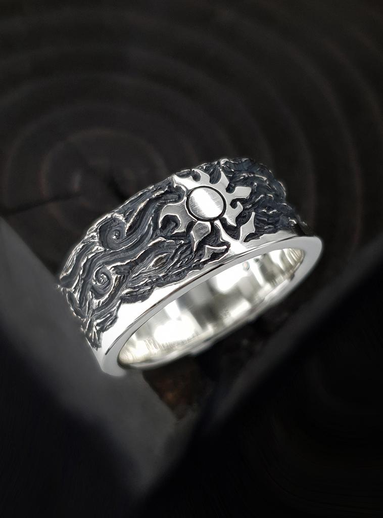 Sterlingworth Lonely Glanz-F1 Silver Ring