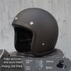 500TX Vintage Motorcycle Open Face Helmet Japan Technology Fiberglass Scooter Motorbike Riding Jet Casque Moto Casco