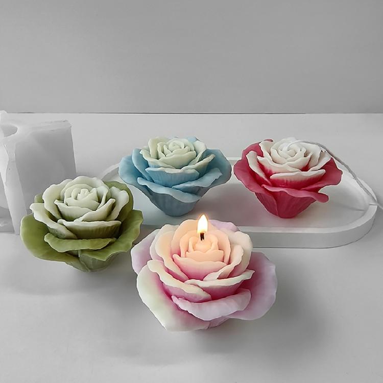 Flower Pendant Resin Mold Handmade Silicone Mould DIY Aromatherapy Candle Mold