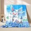 Multiple Sizes Pokemon Cute Sylveon Eevee Flannel Blanket for Home Sofa Office Break Blanket Children Student Kids Luxury Gifts